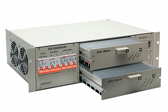 ИБЭП-220/60В-40А-2/2 (1000)-3U-LAN